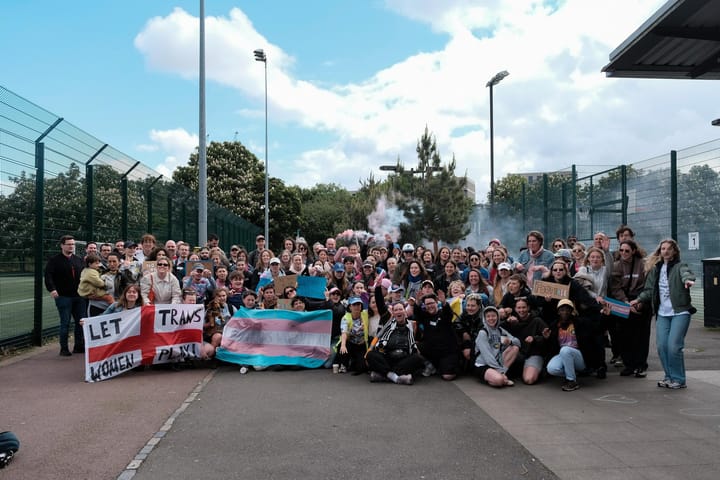 Members of non-ability womxn and non-binary football club urge FA to stop banning trans women from football