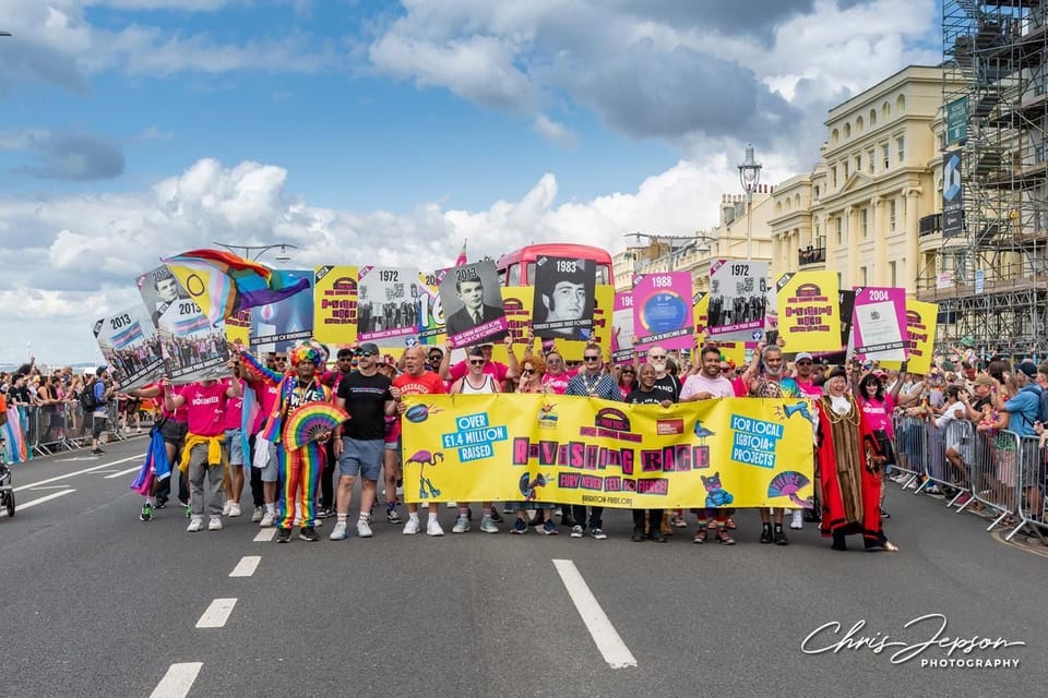 Pride Community Foundation calls for volunteers to march — and speak — at this year’s Brighton Pride