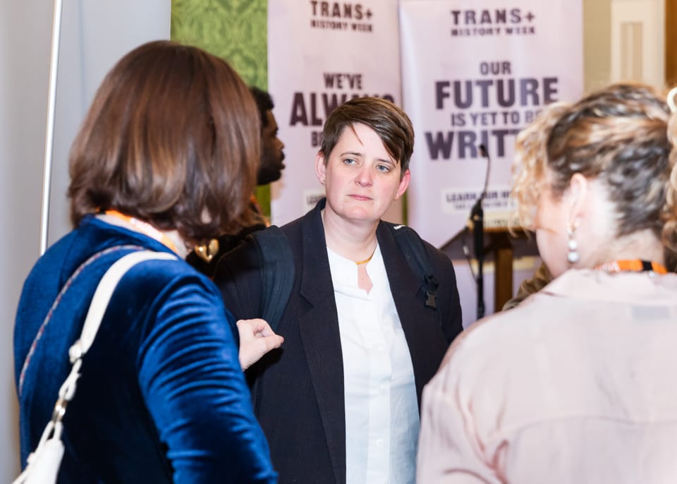 Cross-party MPs commit to protecting trans people's fundamental rights at evening reception held in Parliament by Trans+ History Week