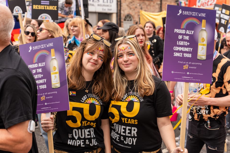 Barefoot Wine and LGBT Foundation partner to support 50,000 LGBTQ+ people across UK
