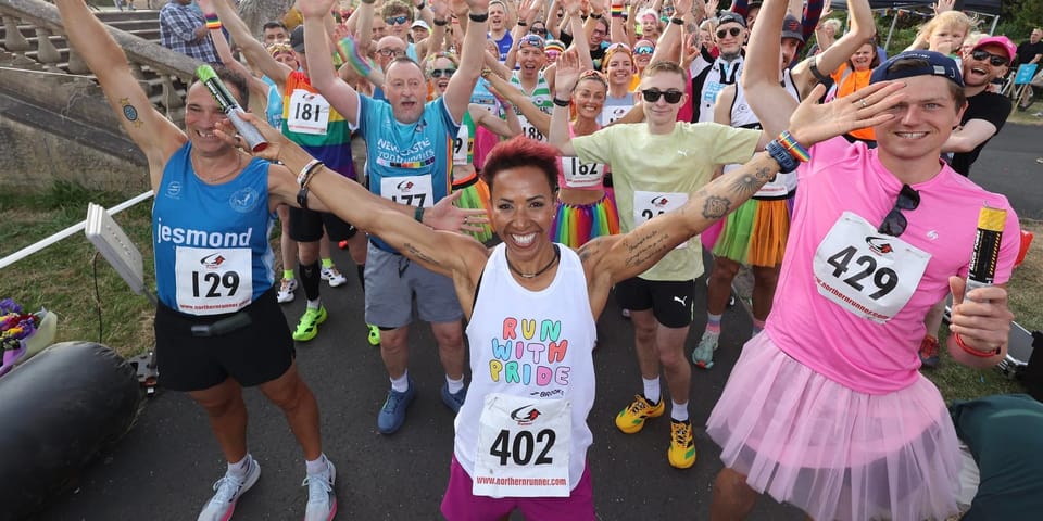 Dame Kelly Holmes helps launch Lumo-backed record-breaking Pride Run in Newcastle