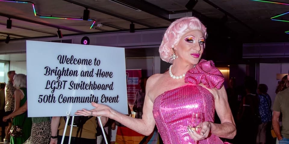 Brighton & Hove LGBT Switchboard celebrates 50 years of supporting LGBTQ+ communities