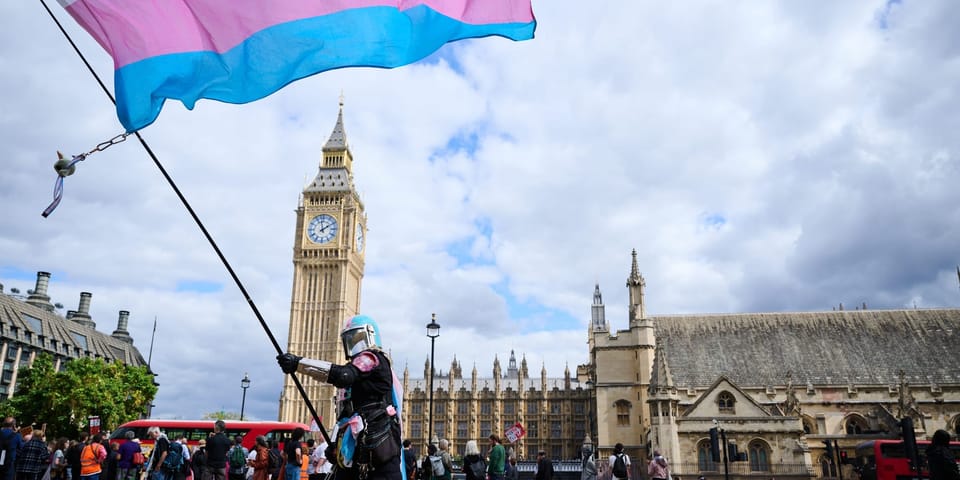 Hundreds lobby Parliament urging Burnham government to protect trans rights