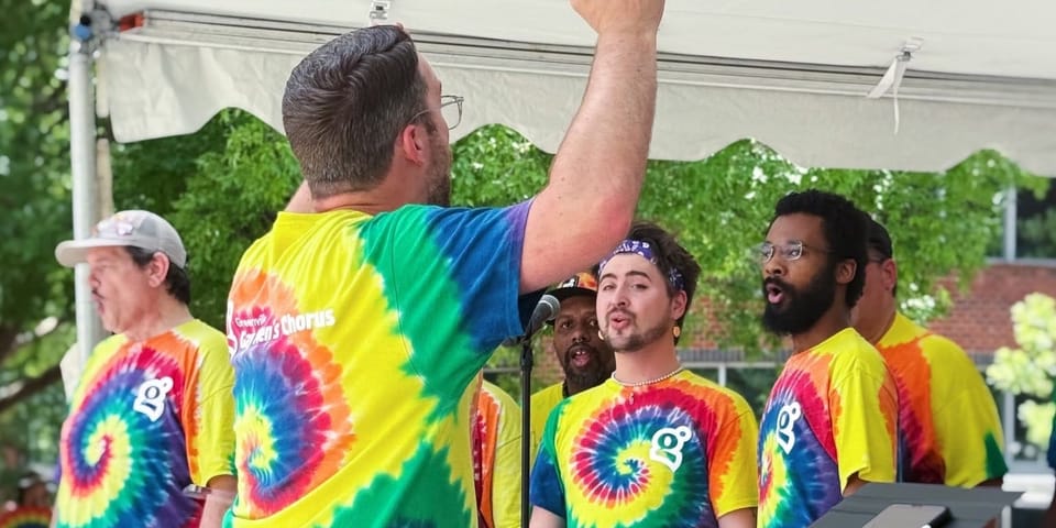 “If you’re going to fund the arts, that includes us.” Two LGBTQ+ arts organisations, including a gay men's chorus, denied state funding