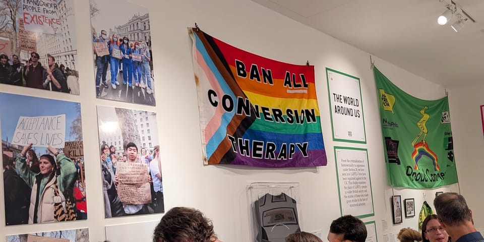 'Decades of dithering': Humanists’ fight to ban so-called 'conversion therapy goes' on display