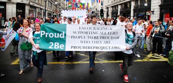 Proud2Be shows solidarity with refugees and asylum seekers