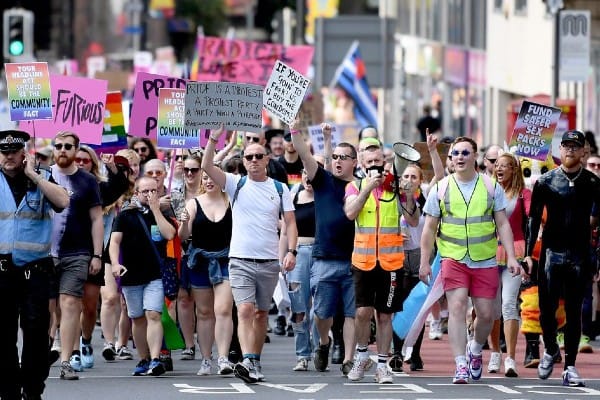 Manchester holds Reclaim Pride march