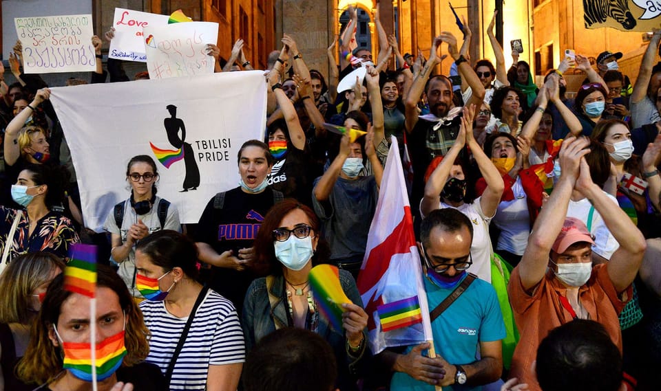 Georgian trans activist left with concussion after being hit with a brick, just one month after the killing of another trans woman