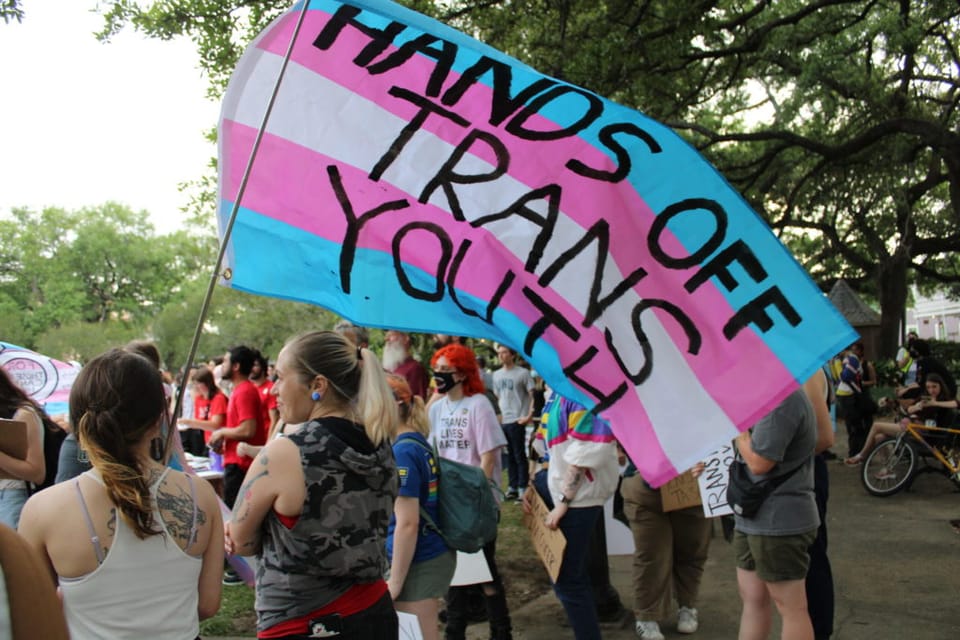 Republicans, and two Democrats, vote to ban trans women and girls from school sports