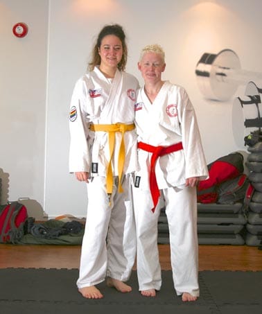 Dawn Fernandez and Maddie Roberts