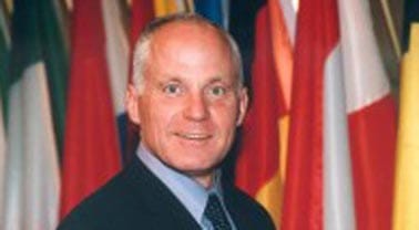Michael Cashman receives the CBE