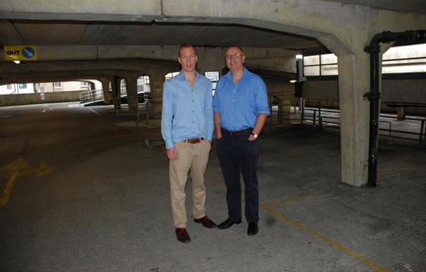 Adam Love & Cllr Andrew Wealls