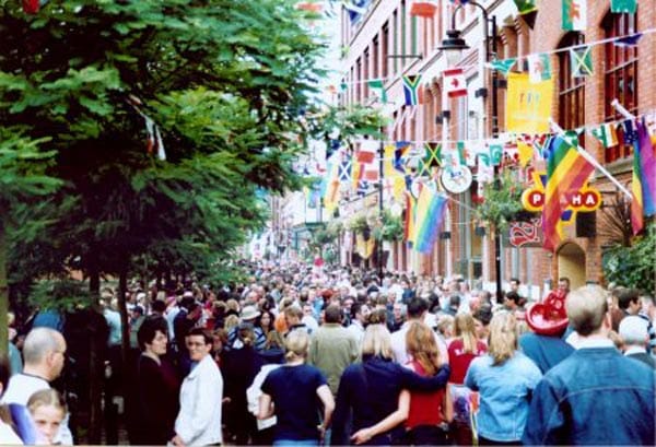 The good old days in Manchester's gay village