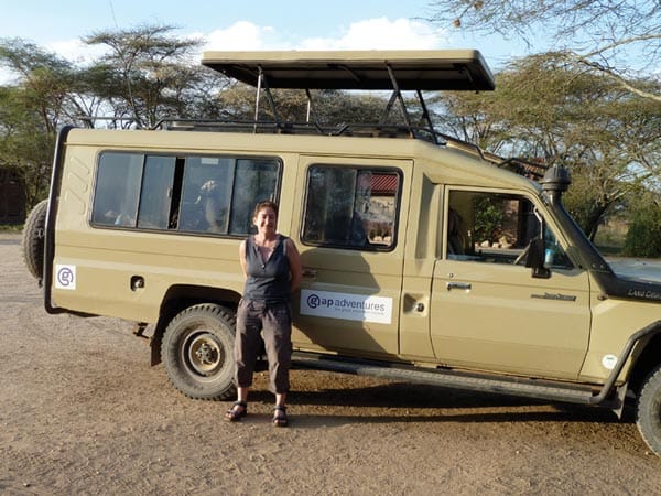 On Safari 