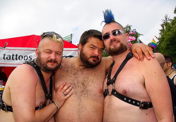 Bear Area at Brighton Pride