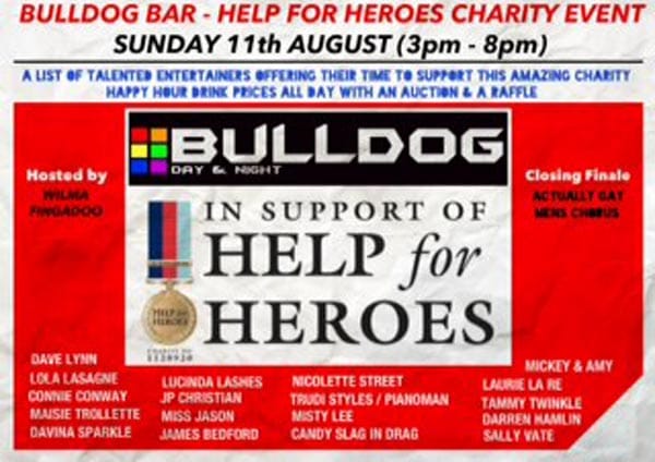 Help For Heroes at Bulldog