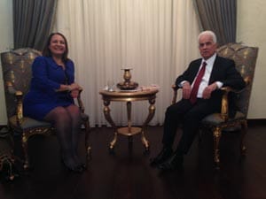 Turkish Cypriot leader Dr. Eroğlu