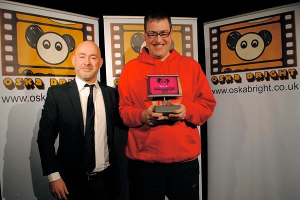 Stuart Maiden wins Best Animation for 'Tomboy', with Nick Emmerson of Ricochet