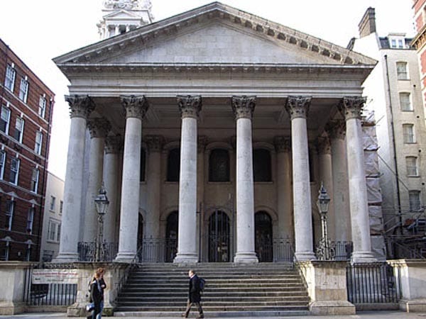 St George's Church, Bloomsbury Way, London