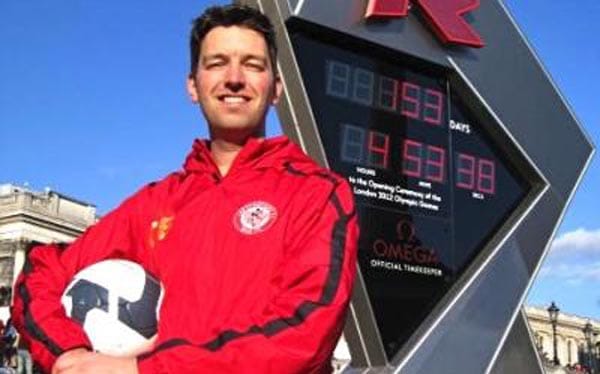 Chris Basiurski, chair of the Gay Football Supporters Network
