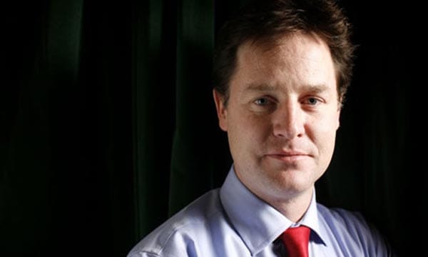 Deputy Prime Minister: Nick Clegg