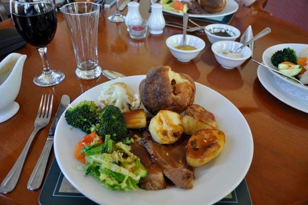 Roast lamb