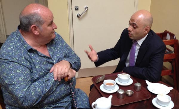 James Ledward and Equalities Minister