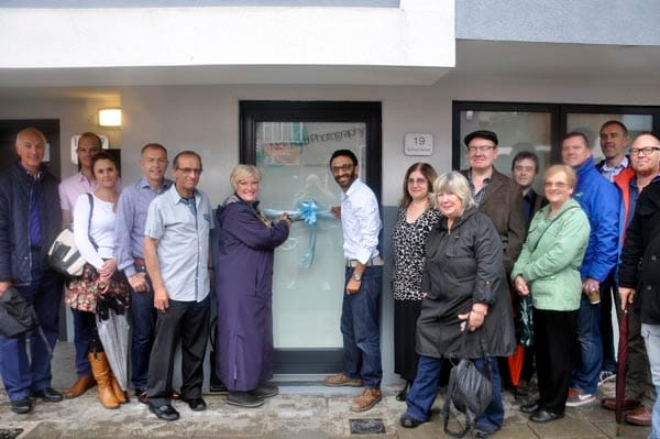 Cllr Denise Cobb, Deputy Mayor of Brighton & Hove declares Nick Ford Photographic Studios open