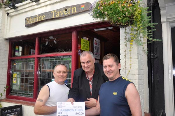 Marine Tavern Fundraising Rainbow Fund
