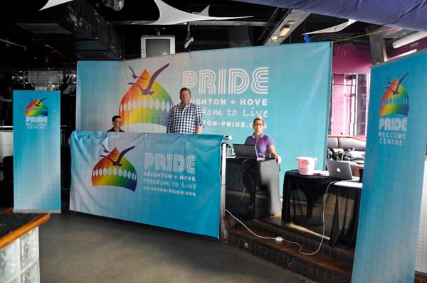 Pride Welcome Centre at Envy, upstairs at Charles Street Bar