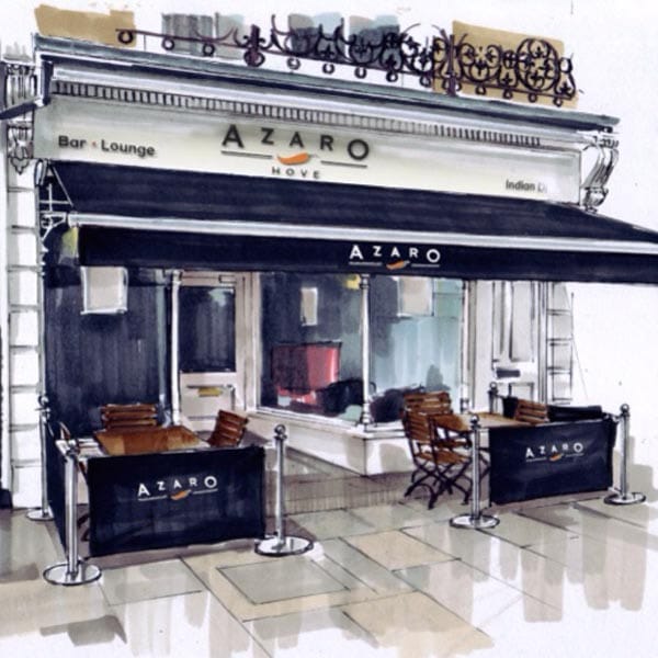 Azura Restaurant in Hove