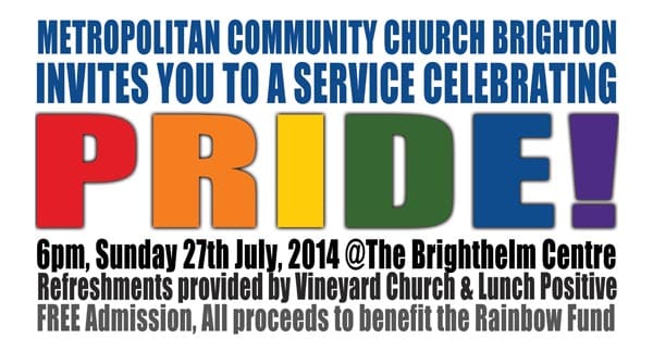MCC Pride service