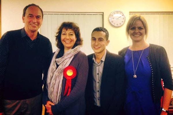 Adrian Morris, Nancy Platts, Dan Chapman and Karen Burford