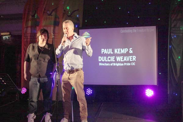 Pride Directors Dulcie Weaver and Paul Kemp