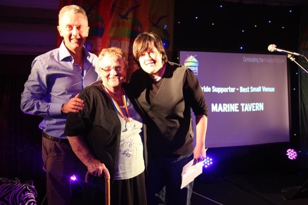 Pride Supporter - Best Small Business Award: Marine Tavern