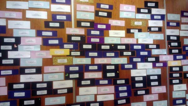 Trans*memorial wall, Brighton