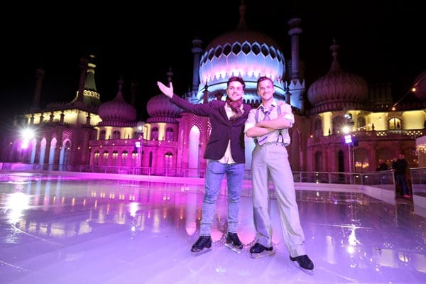 Ray Quinn and Iain George