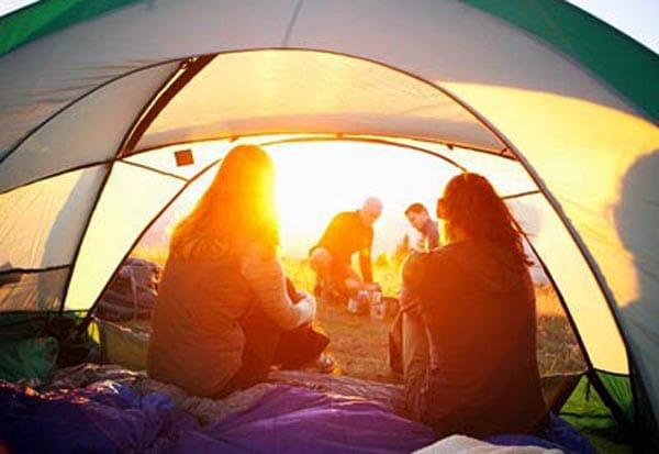 Brighton Pride campsite