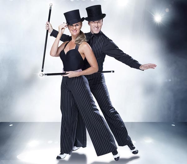 Erin Boag and Anton Du Beke