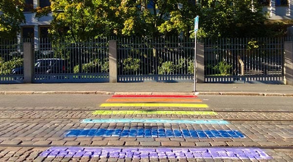 Totnes Rainbow Crossing