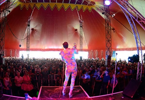 Legends Cabaret Tent 2015