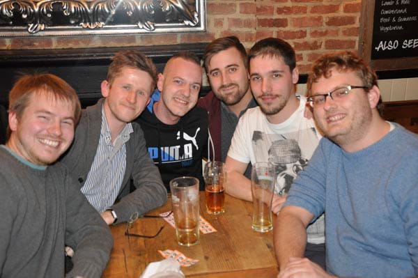 Flying Weasels, winners of last Brighton Bear Weekenders Quiz in March
