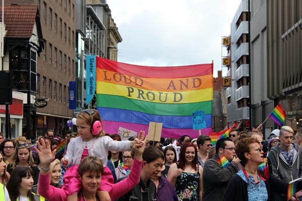 Newcastle Pride 2015: Photo by Danni Wright 