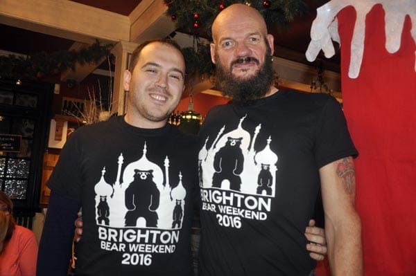Brighton Bear Weekend Quiz 2016: T-Shirts £12 available in all sizes