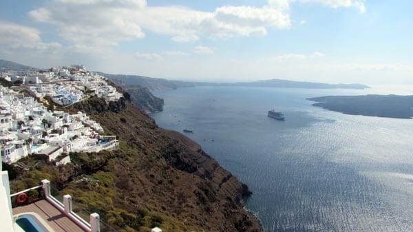The caldera