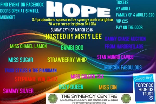 HOPE fundraiser for THT