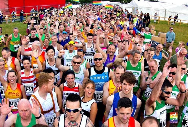 Newcastle Pride LGBT 5k run