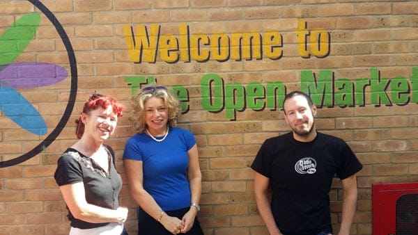 RadioReverb board directors, Ellie Dobing, Tracey Allen and Ali Rezakhani