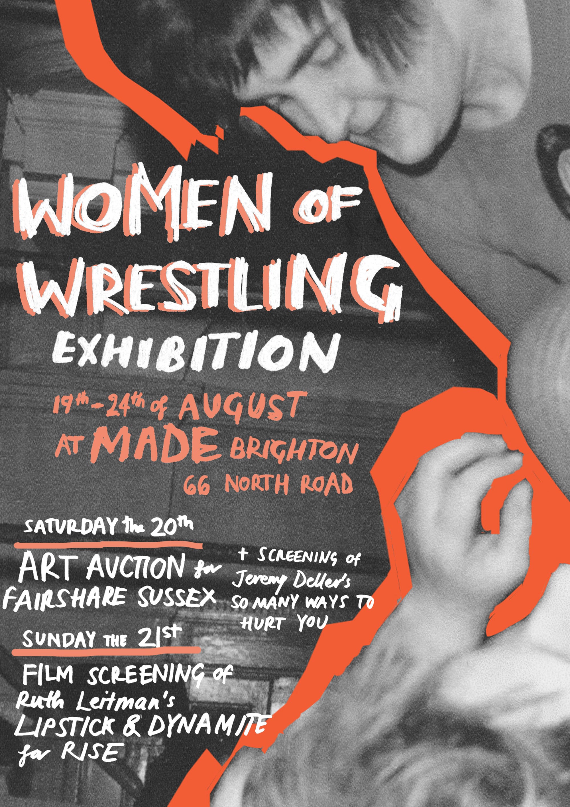 WOMEN OF WRESTLING AUG POSTER