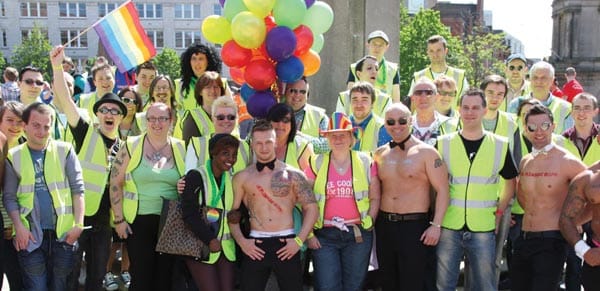 Birmingham Pride volunteers